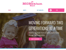 Tablet Screenshot of momentumnetwork.org